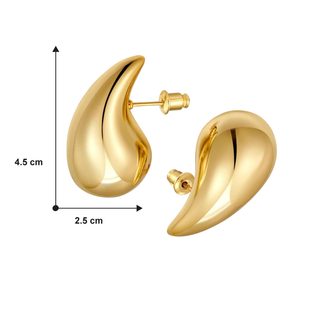 ARETES GOTAS GRANDES