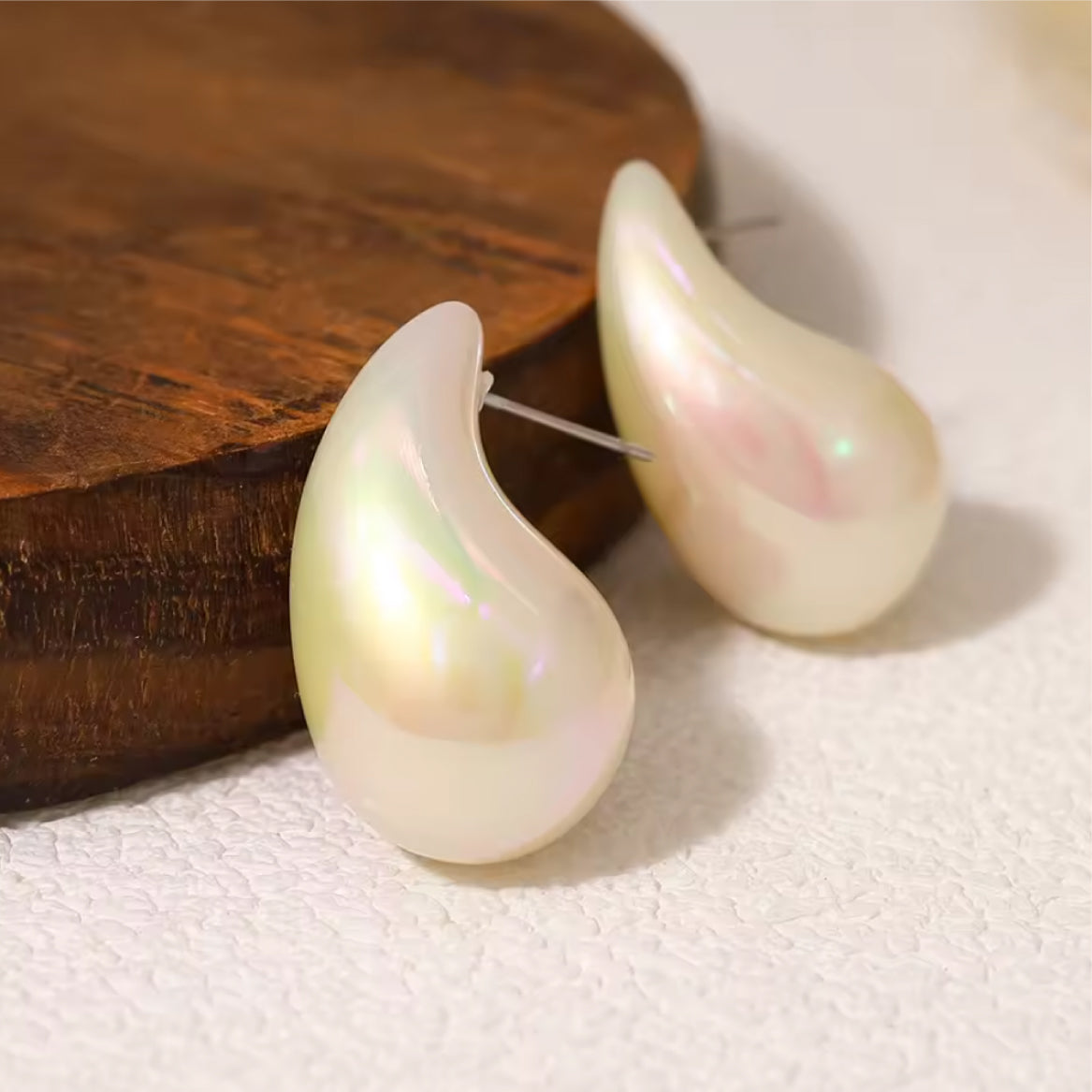 ARETE GOTA APERLADA GRANDE