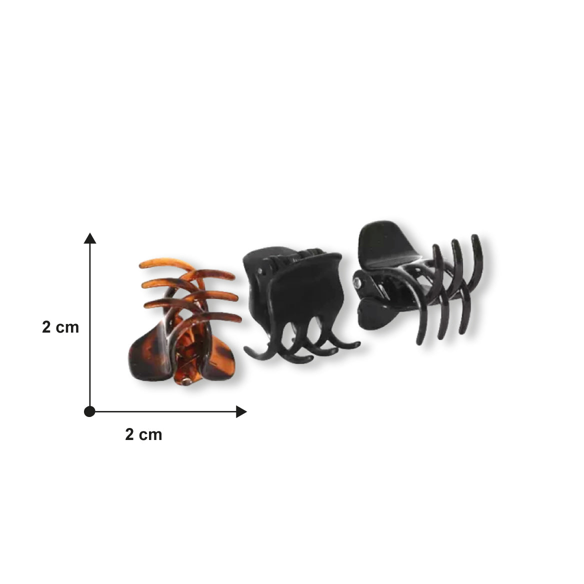 SET DE PINZAS 2CM